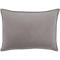 Chic Antique Aix Kissebezug Velour 70x50cm, 50x70 cm, thunder grey