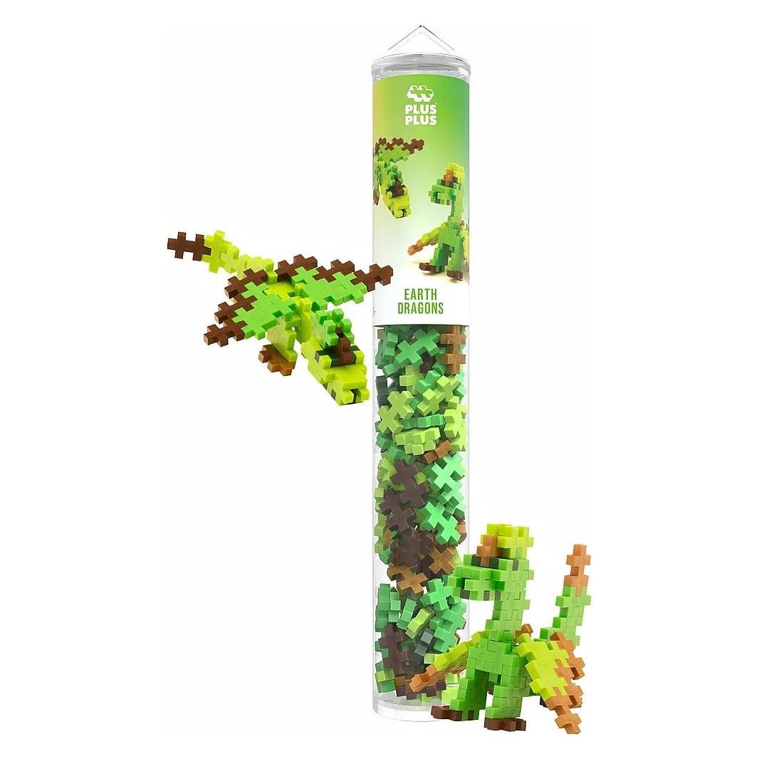 Plus-Plus 100 Kreativ Bausteine Erd Drache (4376)