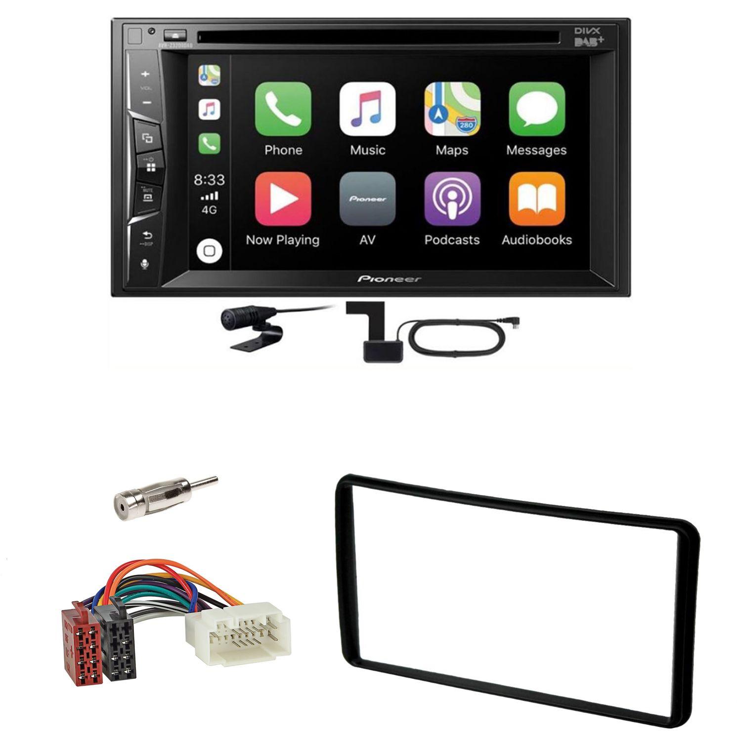 Pioneer AVH-Z3200DAB DAB+ FLAC Digitalradio USB CD Einbauset für Suzuki Jimny FJ