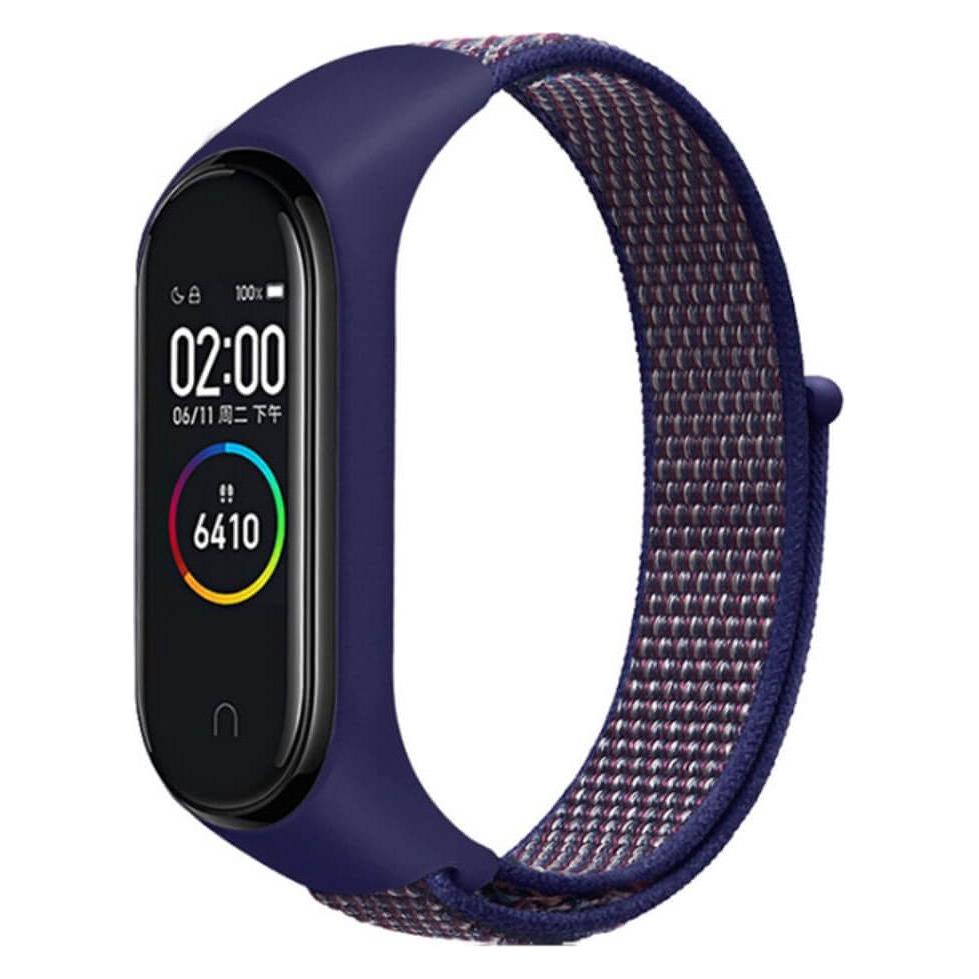 Cover-Discount Xiaomi Mi Band - Nylon Armband Klettverschluss blau (Nylon) (680604501V)