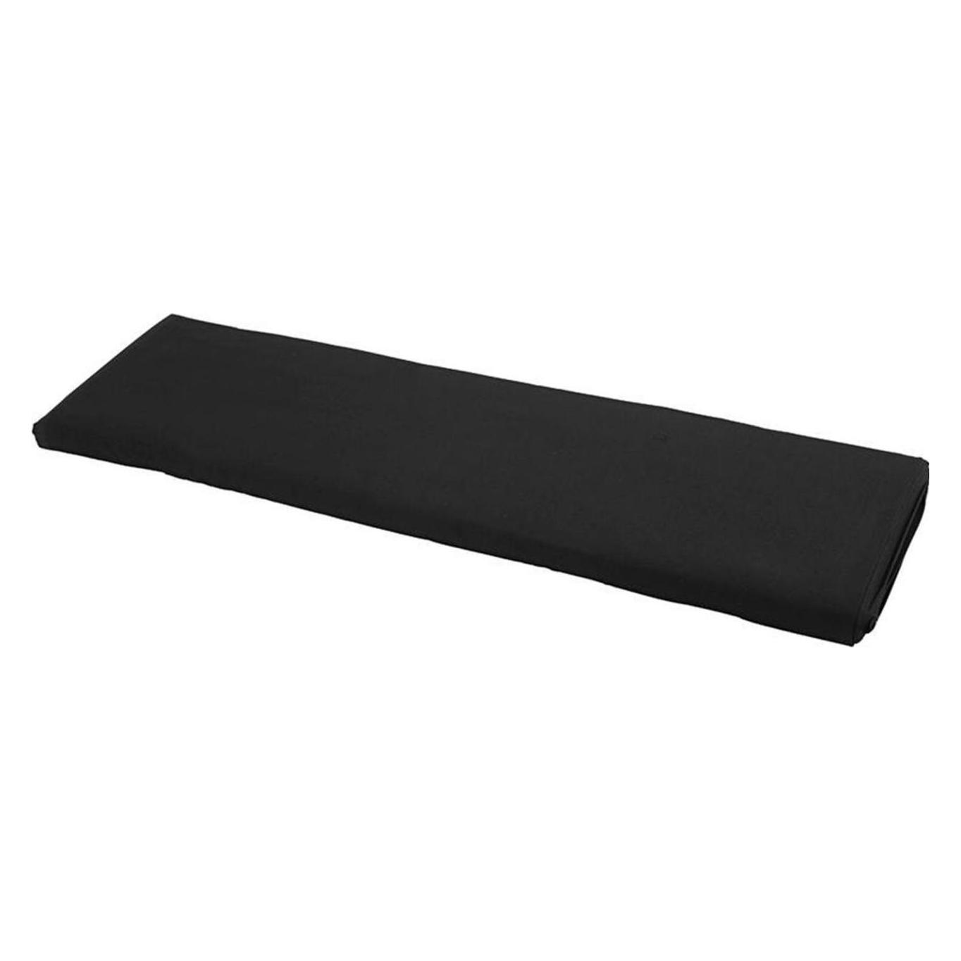 Creativ Company Stoff 145 cm x 1000 cm, Schwarz (1000 x 145 cm) (44094)