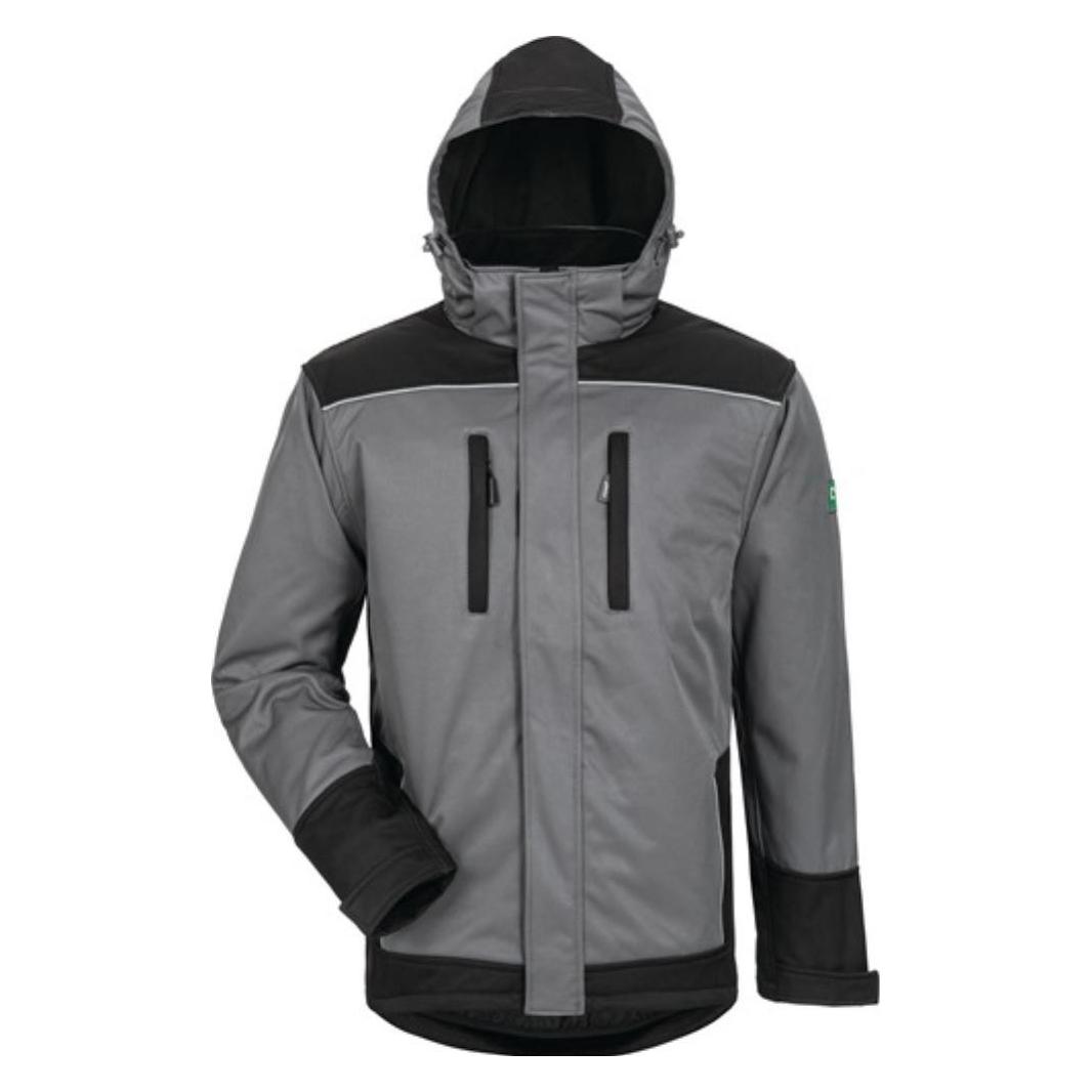 Elysee Wintersoftshelljacke Ajax Grösse L grau/schwarz (L) (20042-2)