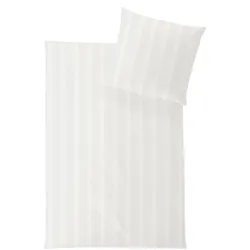 Hefel Luxus »Mäander« Tencel Bettwäsche elfenbein 1500/010 Kissen / 40x60 cm