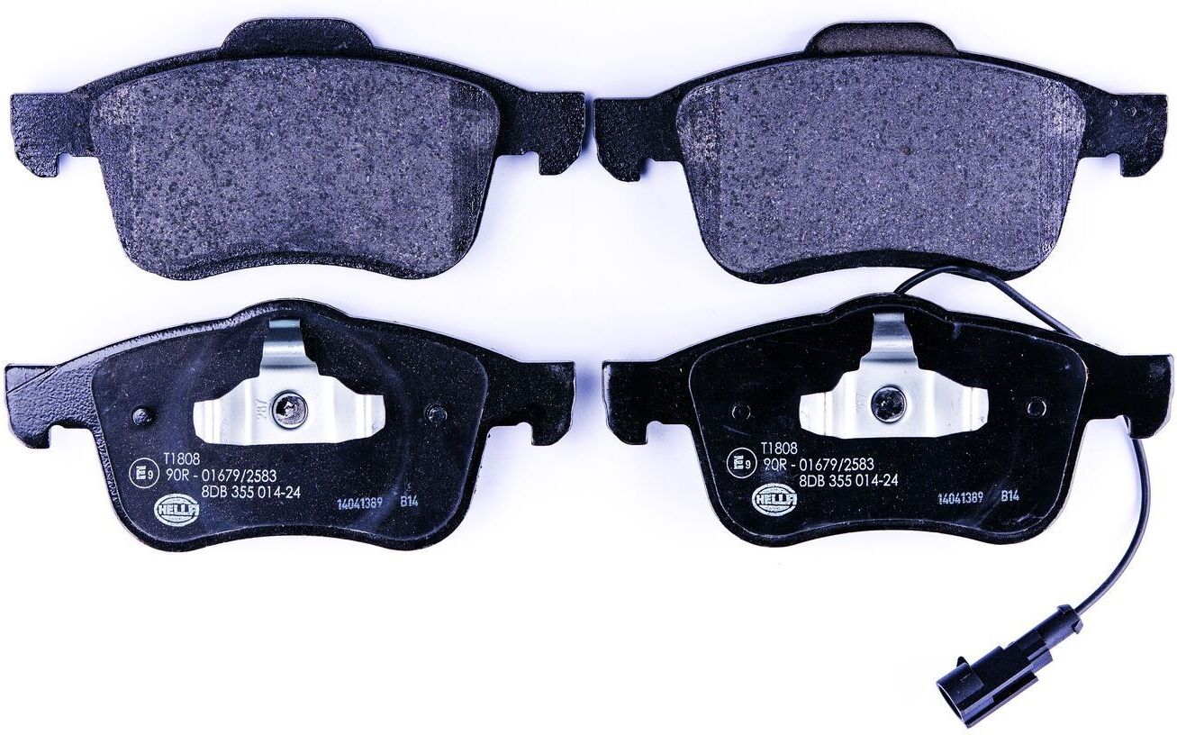 HELLA 8DB 355 014-241 Brake pad set