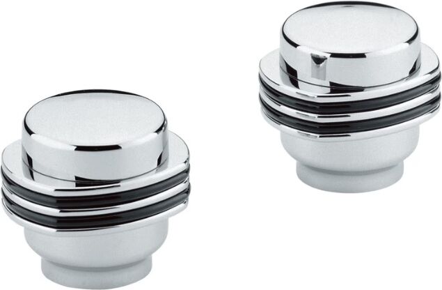 Paire de poignées chrome/noir GROHE 18996000