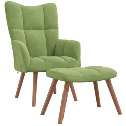 vidaXL, Sessel, Cal (Mit Fussablage)
