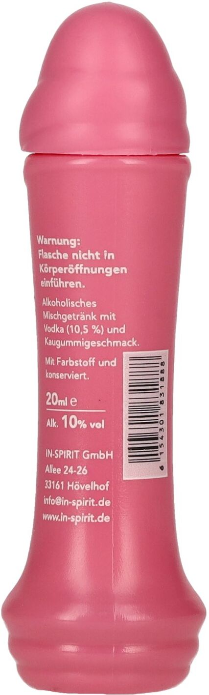 Dildo Shot Bubblegum Vodka Based 10% Vol. 0,02l PET