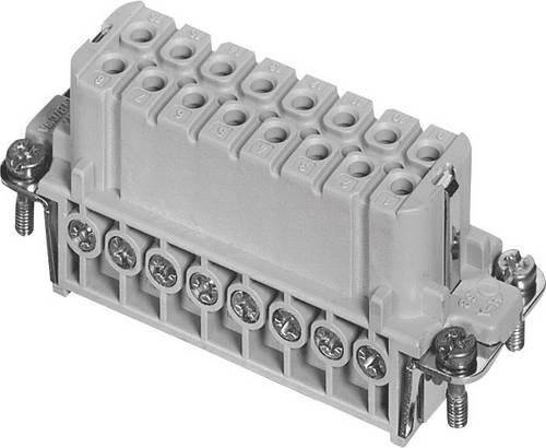 Amphenol C146 10B016 002 4-1 Buchseneinsatz versilberte Kontakte 1St.