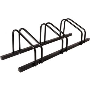 Karat Fahrradständer Linus, Boden-/ Wandmontage / freistehend, Einstellparker, Breite 102cm, für 3 Fahrräder