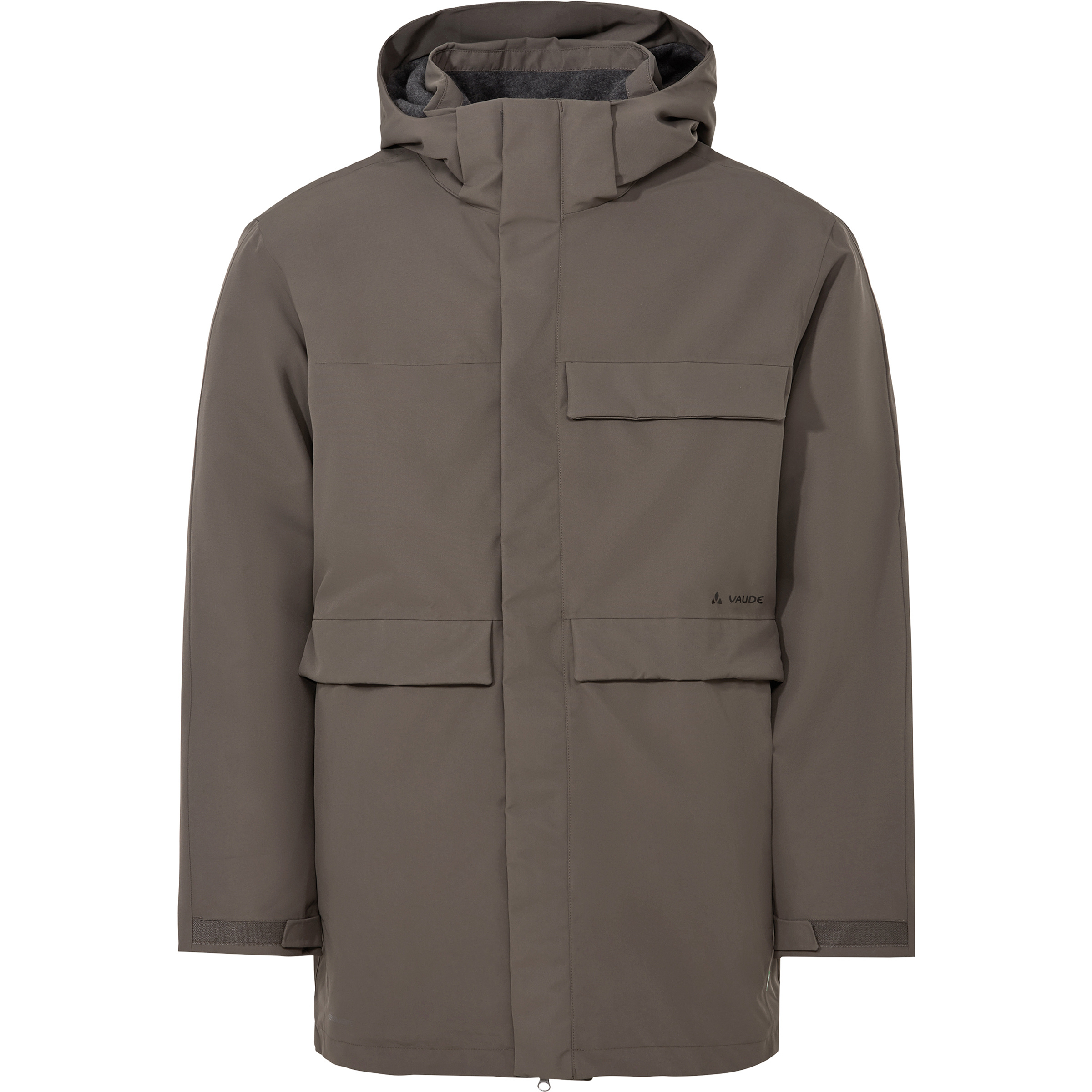 Vaude Idris Wool-Lined Parka Herren Winterjacke braun Größe M Lifestyle Isolierend