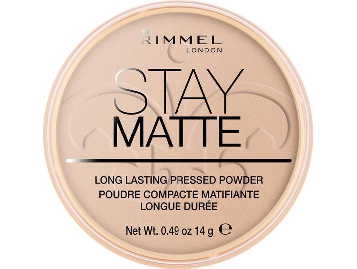 Rimmel London Stay Matte - Pressed Powder - 14 g - 005 Silky Beige