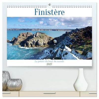 FINISTERE La pointe du bout du monde (Calendrier mural haut de gamme 2027 DIN A2 vertical), CALVENDO calendrier mensuel