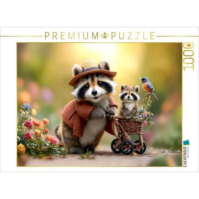 CALVENDO Puzzle Ein Spaziergang im Park - immer ein Erlebnis | 1000 Teile Lege-Größe 64x48cm Foto-Puzzle für glückliche Stunden, Sonstige von ,