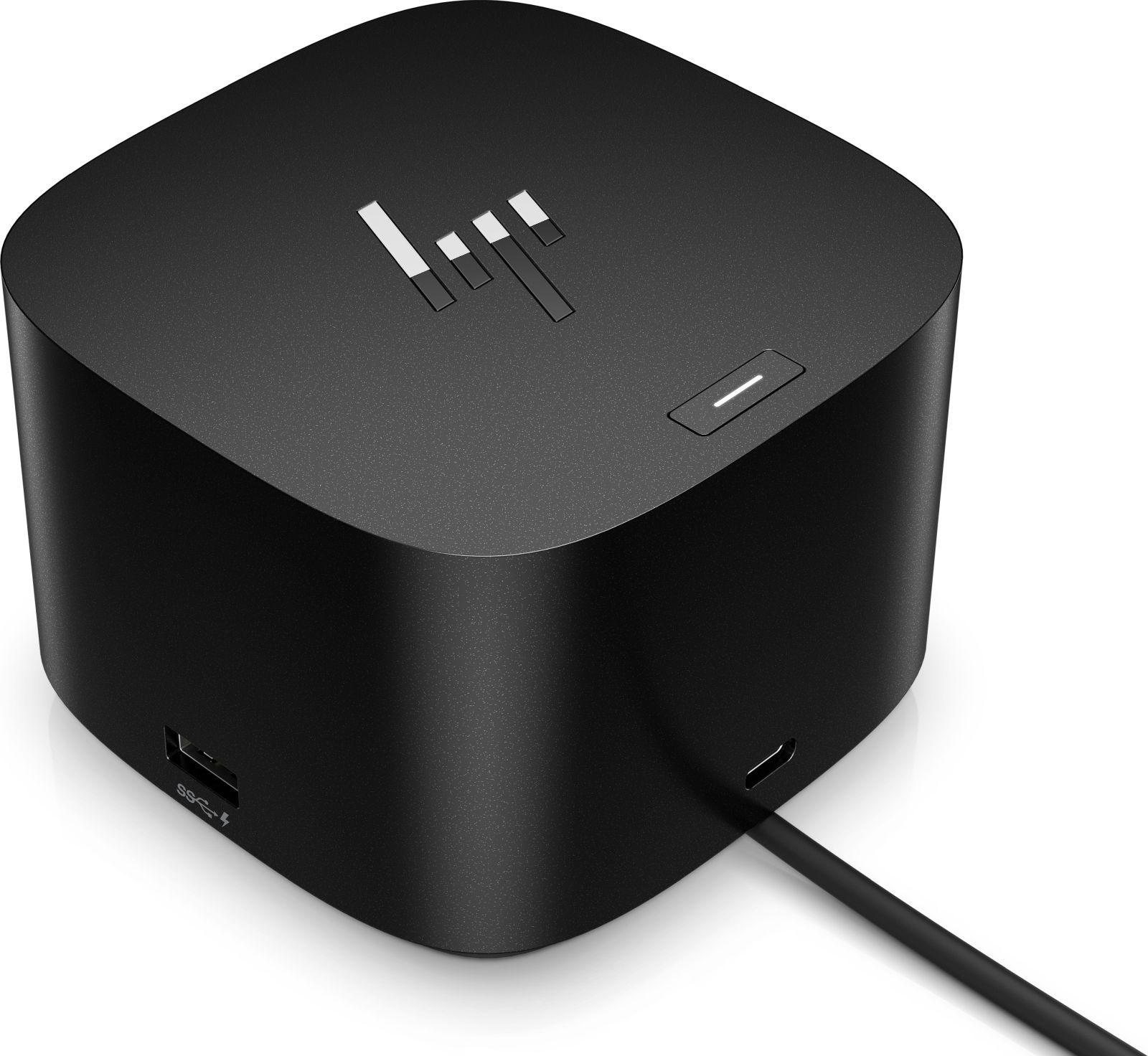 HP Thunderbolt Dockingstation 280W G4 mit Kombinationskabel, Kabelgebunden, Thunderbolt 4, Schwarz, Kensington, China, Thailand, Taiwan, Business