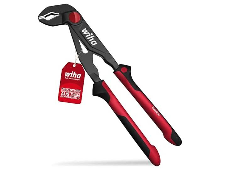 Wiha Alicates para fontanería Industrial con botón 300 mm (36988)