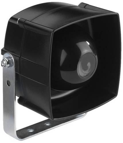 Monacor NR-254KS ELA-Druckkammerlautsprecher 25W Gummischwarz 1St.