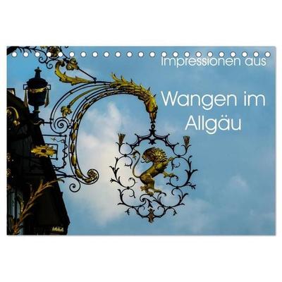Impressionen aus Wangen im Allgäu (Tischkalender 2027 DIN A5 quer), CALVENDO Monatskalender