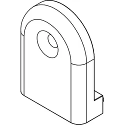 HSK Ersatzteile Klemmlager Innenseite, Chrom, E30086-41 E30086-41