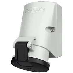 Mennekes 1857 Wanddose TwinCONTACT, 32A4p7h500V, IP44