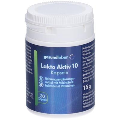 Gesund Leben Lakto Aktiv 10 Kapseln 30 St
