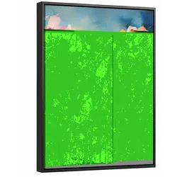 LEINWAND Bilder mit Rahmen - Blumen - Aquarell - Kunst - Botanisch - Natur - 30x40