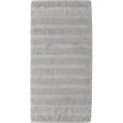 Noblesse Handtuch 50 x 100 cm silberfarben