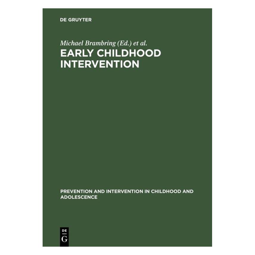 De Gruyter Early Childhood Intervention (Englisch, Hardcover, Andreas, Beelmann, Hellgard, rauh) (67761685)