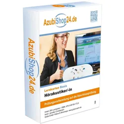 AzubiShop24.de Kombi-Paket Lernkarten Hörakustiker/-in, Schulbücher von Michaela Rung-Kraus, Jennifer Christiansen