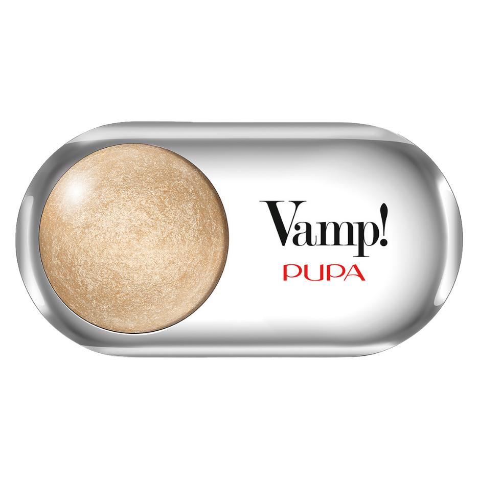 Pupa Milano Highly pigmented eyeshadows Vamp! (Compact Eyeshadow) 1.5 g - Shade: 201 Champagne (Champagne Gold) (I0147216)