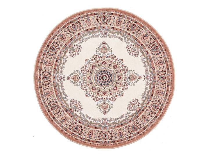 Wollteppich Dolna Rund Beige/Beige Ø 200cm Wolle
