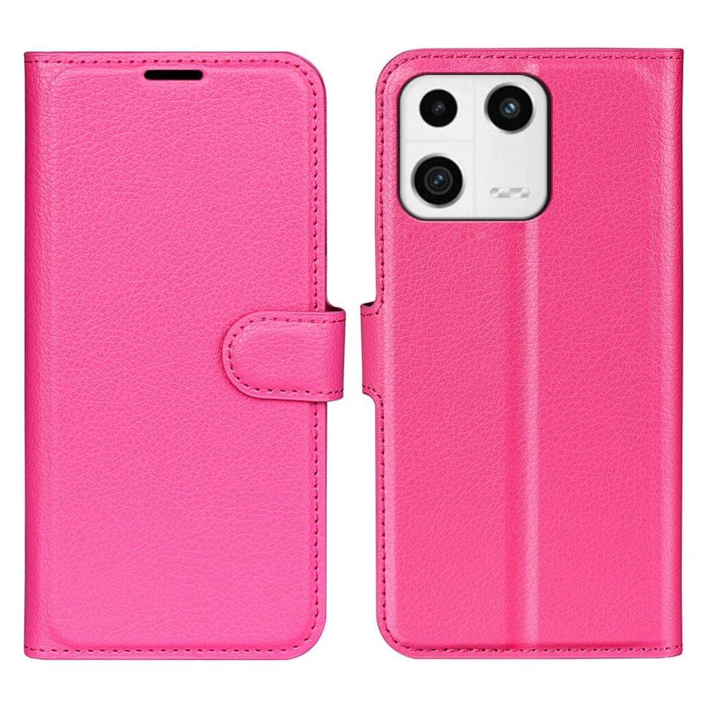 Cover-Discount Xiaomi 13 - Leder Etui Hülle pink (Xiaomi 13) (660129918G)