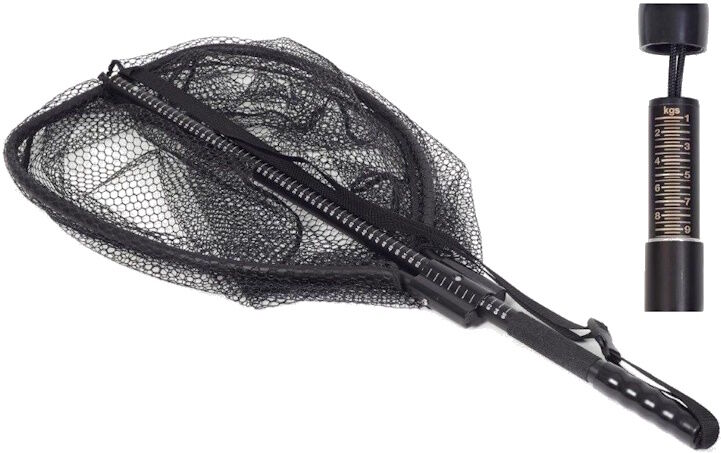 Mclean Measure & Weigh Landing Net-Xl-Black