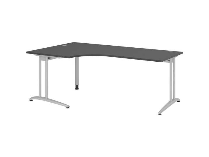 Schreibtisch Office Graphit 200 x 120 cm - Schreibtisch