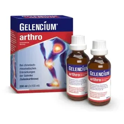 GELENCIUM® Arthro - pflanzliche Tropfen bei Arthrose 2X100 ml