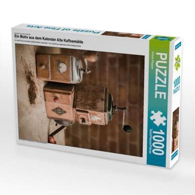 CALVENDO Puzzle Alte Kaffeemühle 1000 Teile Lege-Größe 480 x 640 cm Foto-Puzzle Bild von Ursula Klepper