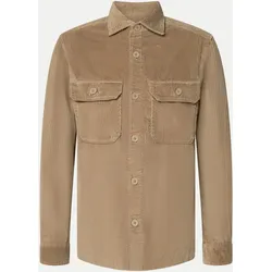 Overshirt Nion aus Cord Braun S