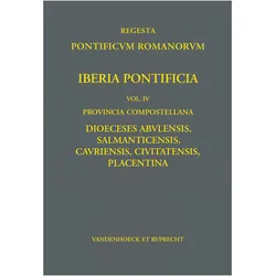 Iberia Pontificia. Vol. IV: Provincia Compostellana, Fachbücher von José Luis Martín Martín, Frank Engel