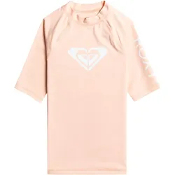 Roxy Whole Hearted SS Kinder Funktionsshirt - rosa