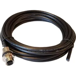 ABB M12-CH51 M12-Einbaubuchse mit Kabel 5 m Buchsenstecker, für Gehäuseeinbau