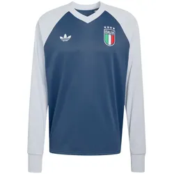 adidas FIGC Italien Auswärts langarm Aufwärmshirt 2026 Herren JZ0208 - night marine XXL