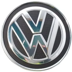 Volkswagen Radnabenkappe Abdeckkappe Nabenabdeckung chrom/schwarz 5G0601171XQI