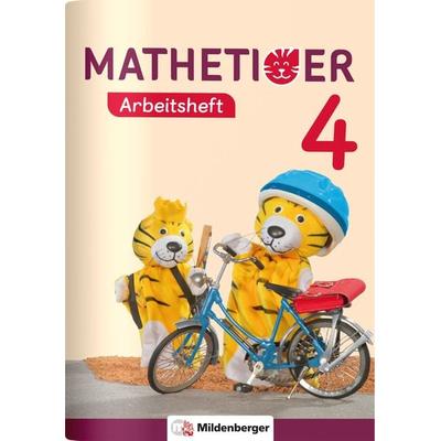 Mathetiger 4 – Arbeitsheft, Geheftet von , Mildenberger Verlag GmbH, 978-3-619-45627-7