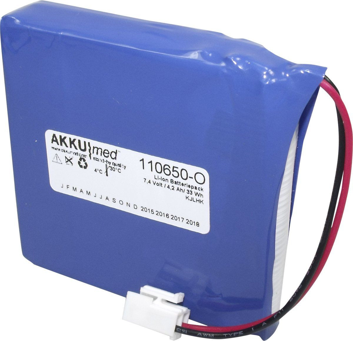 Schiller Li-ionbatterij AT102