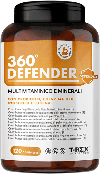 T Rex 360 Defender Integratore Multivitaminico e Multiminerale 120 Compresse