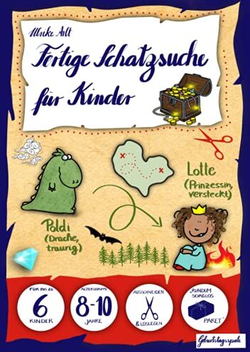 Ulrike Arlt - Fertige Schatzsuche für Kinder: Geburtstagsspiele - Preis vom 10.10.2026 11:48:34 h