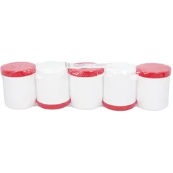 Salbenkruke Weiss500gr Rot