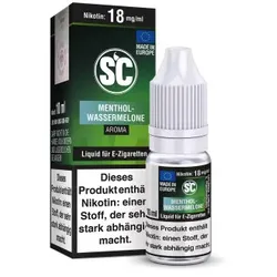Menthol-Wassermelone Liquid by SC 12mg / 10ml