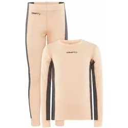 CRAFT Kinder Wäscheset CORE Dry Baselayer Set J, Größe 110 in Orange Orange