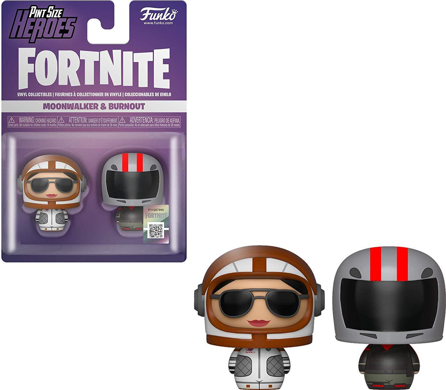 Funko Pint Sized Heroes Fortnite Moonwalker & Burnout Figure 2-pack