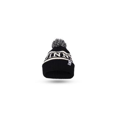 Beanie DJINNS "Djinns RBB LSCC Record", Herren, Gr. onesize, schwarz-weiß (schwarz, sanftes weiß), Kunstfaser, Mützen Beanie